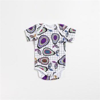 Baby Fou Pears Kısa Kollu Body