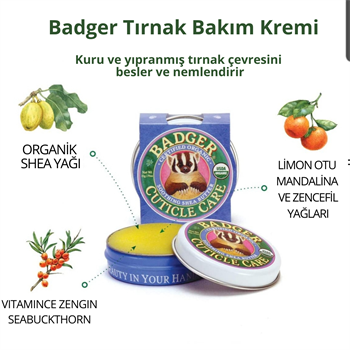 Badger Tırnak Bakım Kremi 21 Gr
