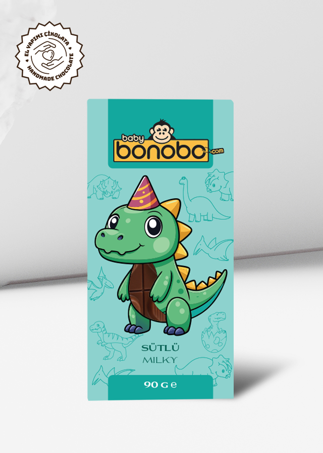 BBY.001Babybonobo Dino Sütlü Çikolata