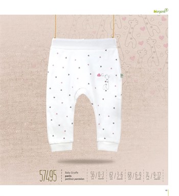 Biorganic Baby Giraffe Patiksiz Pantolon