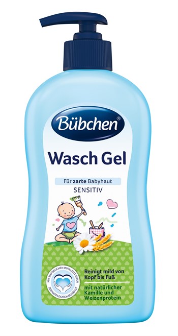 Bübchen Bebek Yıkama Jeli Saç ve Vücut İçin Besleyici Yağ İçerikli 400 ml