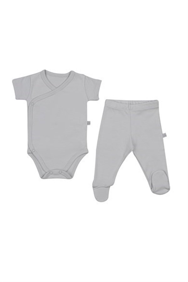 BUKZZPMayys Baby Uzun Kollu Zıbın-Patikli Alt Set