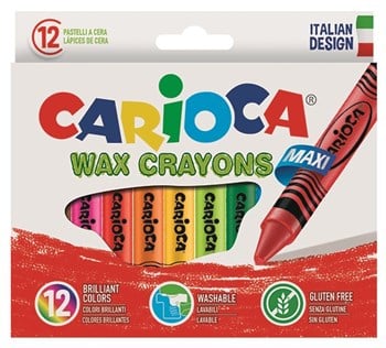 Carioca Kalın Pastel Boya Kalemi 12'Li
