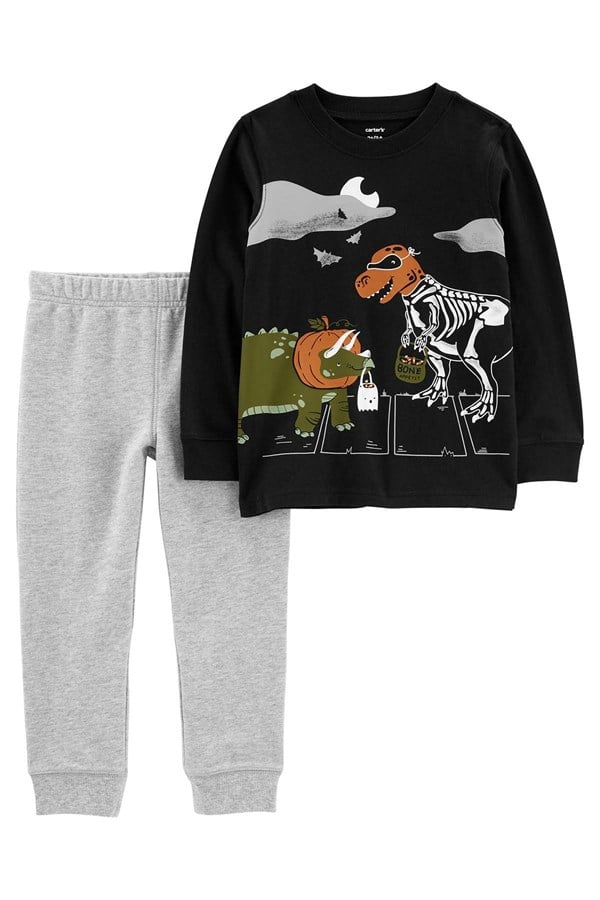 Carters Erkek Çocuk Dinozor Desenli 2'Li Takım