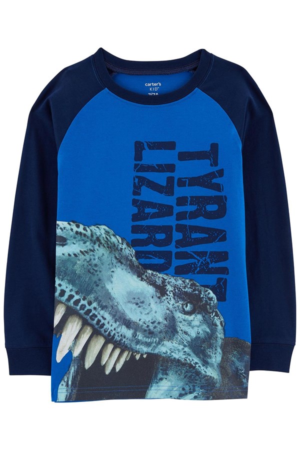 Carters Erkek Çocuk T-Rex Detaylı Sweatshirt