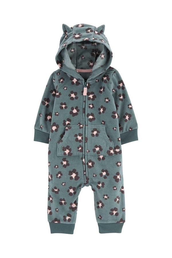 Carters Kız Bebek Polar Uzun Kollu Tulum