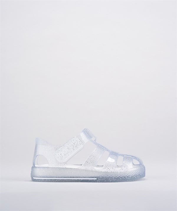 İgor Yazlık Çocuk Star Glitter Sandalet Purpurina Transparente