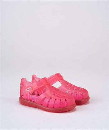 İgor Yazlık Çocuk Tobby Velcro Sandalet Fucsıa