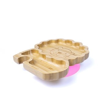 Jellyboon Bambu Aslan Pembe Vakumlu Tabak