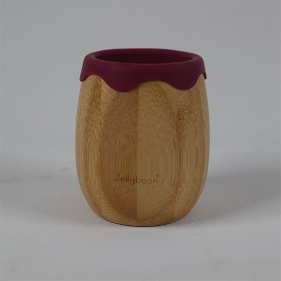 Jellyboon Bambu Bordo Alıştırma Bardağı