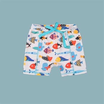 Kapbula Recycled Şort Mayo Fish Party