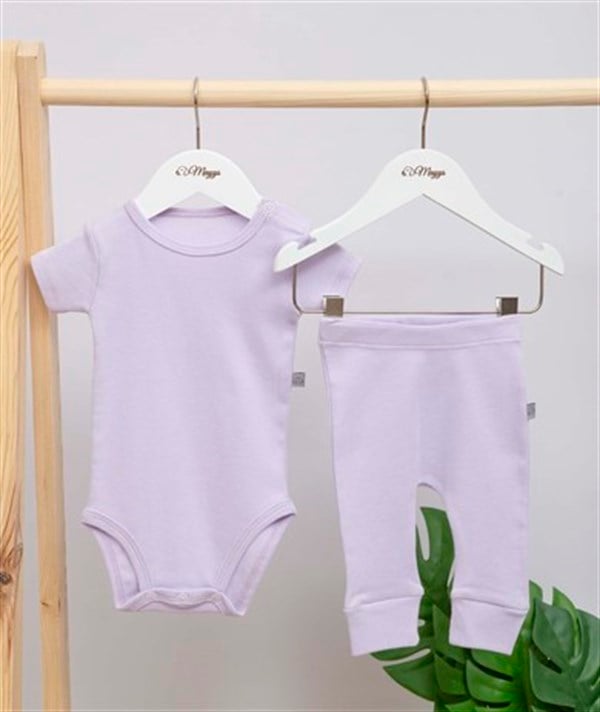 LKKBPSMayys Baby Omuzdan Çıtçıtlı Body-Pantolon Set