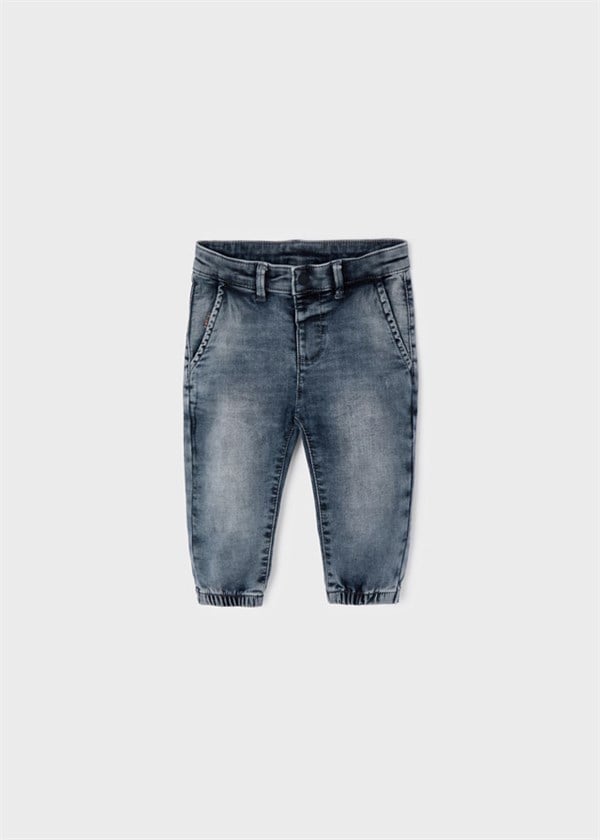 Mayoral Erkek Bebek Cepli Denim Jogger Pantolon