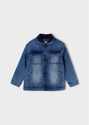 Mayoral Erkek Çocuk Cep Detaylı Denim Ceket