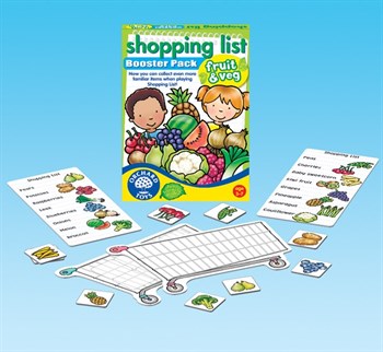 Orchard Toys Alışveriş Listesi oyununa ek oyun paketi (meyveler ve sebzeler) 3-7 Yaş