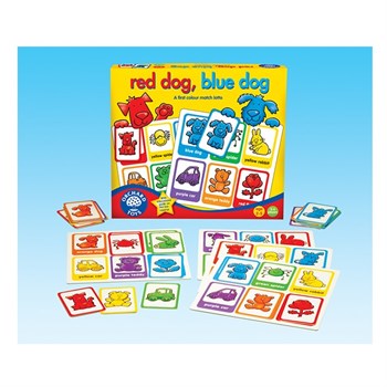 Orchard Toys  Kırmızı Köpek Mavi Köpek Tombala 2-5 Yaş