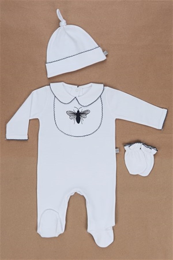 RAPTSTMayys Baby Arı Desenli 3'Lü Set