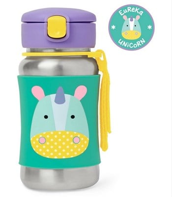 Skip Hop Pipetli Paslanmaz Çelik Suluk Unicorn