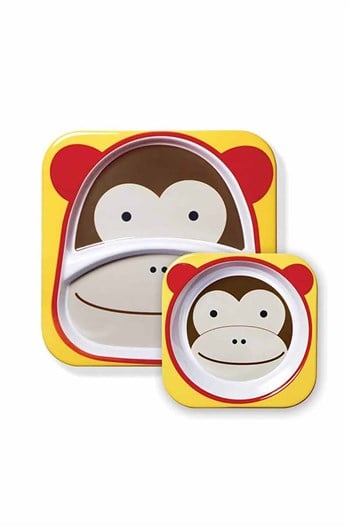 Skip Hop Tabak Ve Kase Hediye Seti Maymun