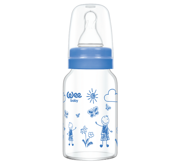 WEE.770Wee Baby Isıya Dayanıklı Cam Biberon 120 Ml
