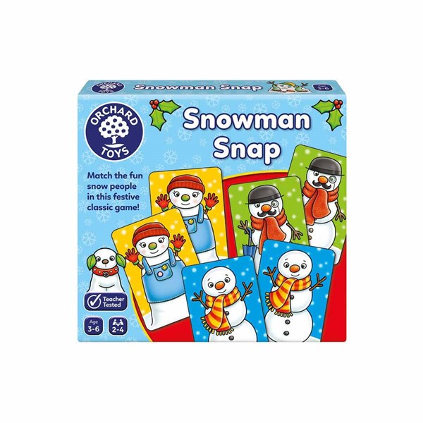 ORC.373Orchard Toys Snowman Snap 3 - 6 Yaş