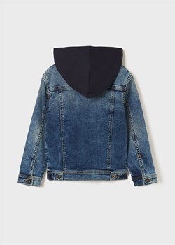 Mayoral Erkek Çocuk Kapüşonlu Denim Ceket