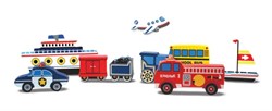 Melissa&Doug Ahşap Tombul Yapboz - Araçlar