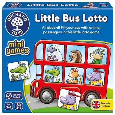ORC.355Orchard Toys Lıttle Bus Lotto 3 - 6 Yaş