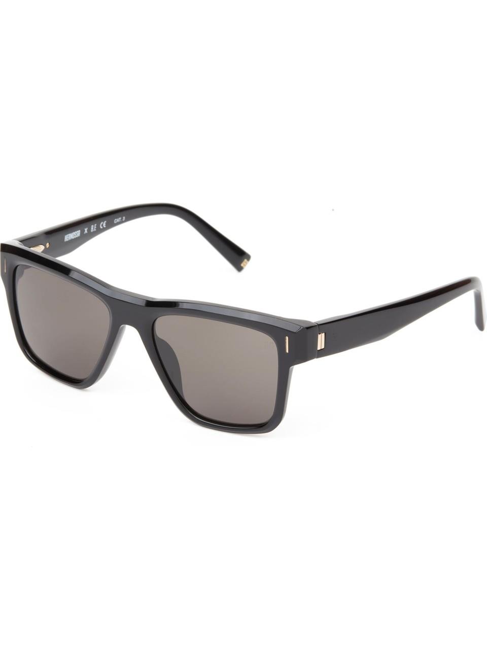 Hermossa Hm 1623 C1 Dikdörtgen Siyah Unisex Güneş Gözlüğü