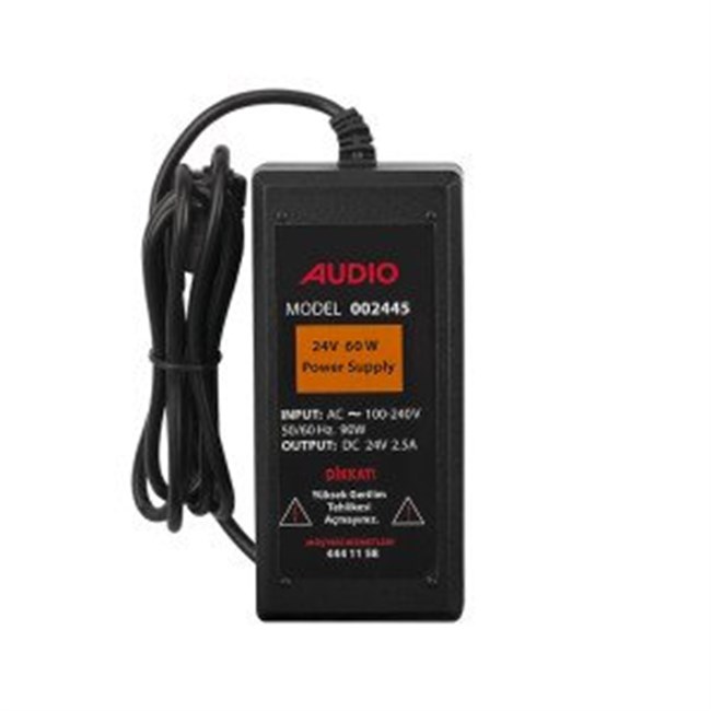 Audio 60W 24V Switch Mode Güç Kaynağı 002445