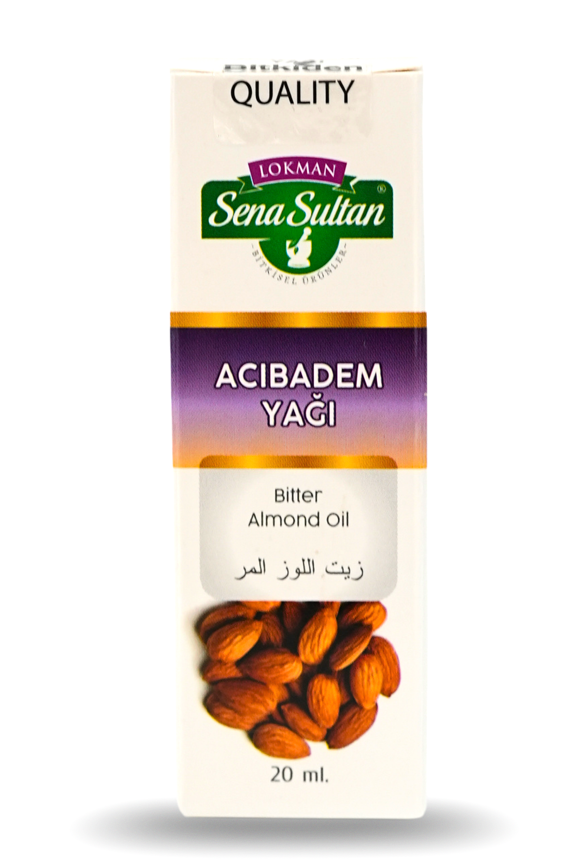 Acı Badem Yağı 20 ml Soğuk Pres