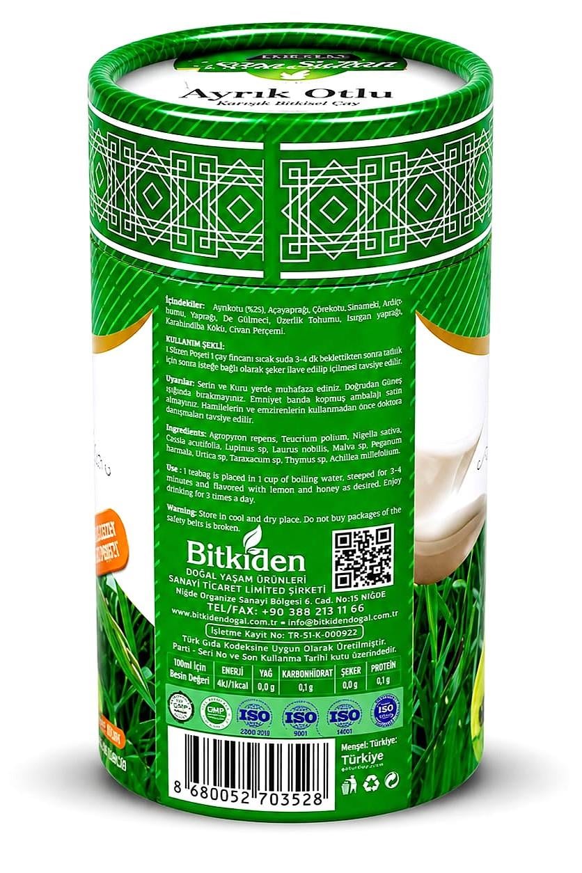 Ayrık Otlu Acı Yavşan Karışımlı Bitkisel Çay 65 Gr