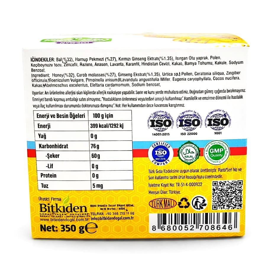 Ballı Ginsengli Macun 350 Gr