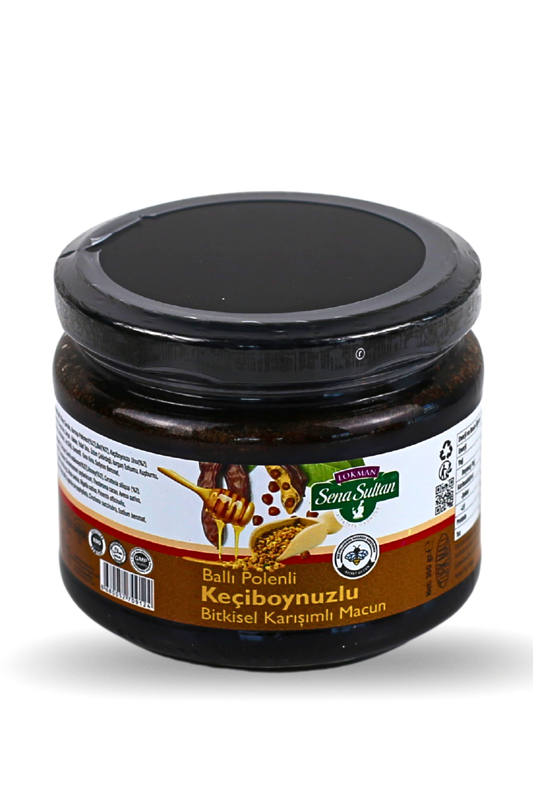 Ballı Polenli Keçiboynuzlu Macun 350 gr