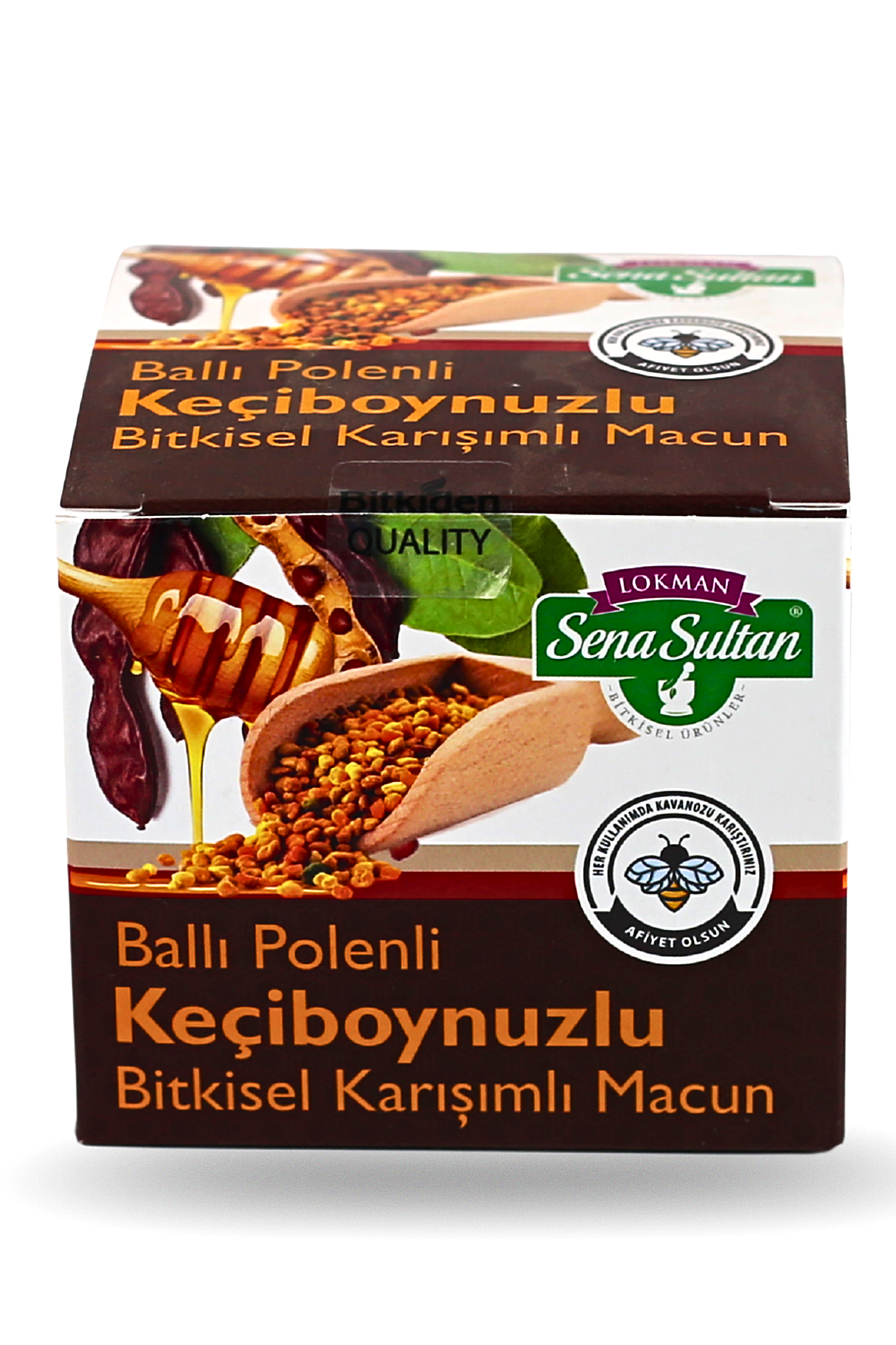 Ballı Polenli Keçiboynuzlu Macun 350 gr