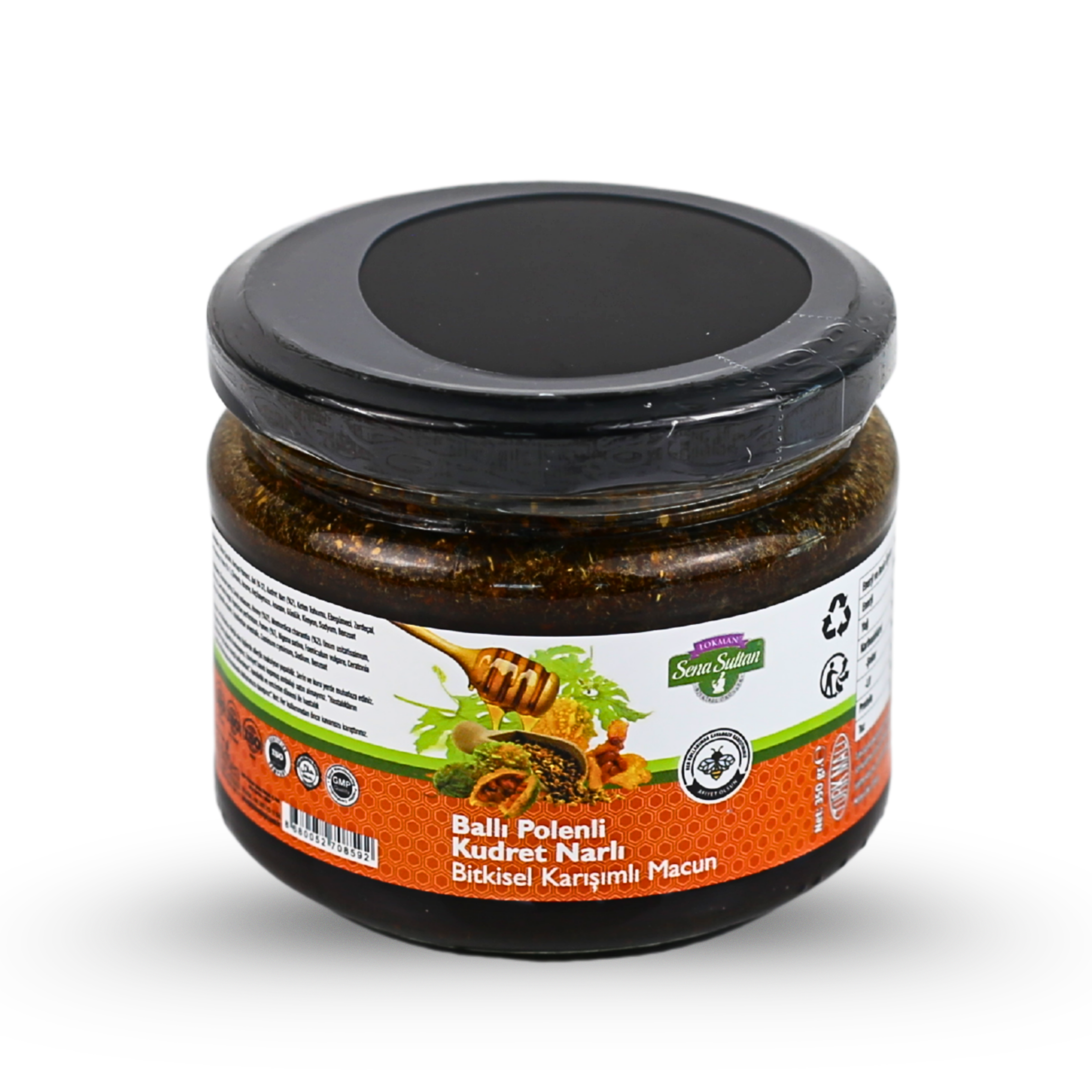 Ballı Polenli Kudret Narlı Bitkisel Karışımlı Macun 350 gr.