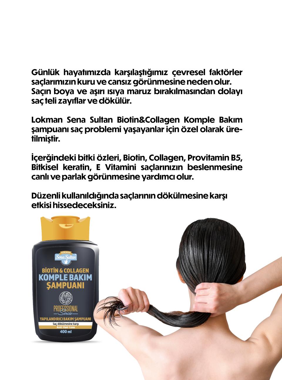 Biotin & Collagen Komple Bakım Şampuanı