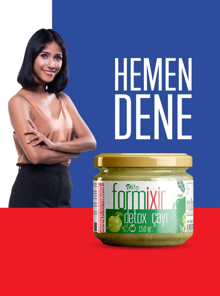 Formixir Detox Çayı 20 Bitki Karışımı 150 gr