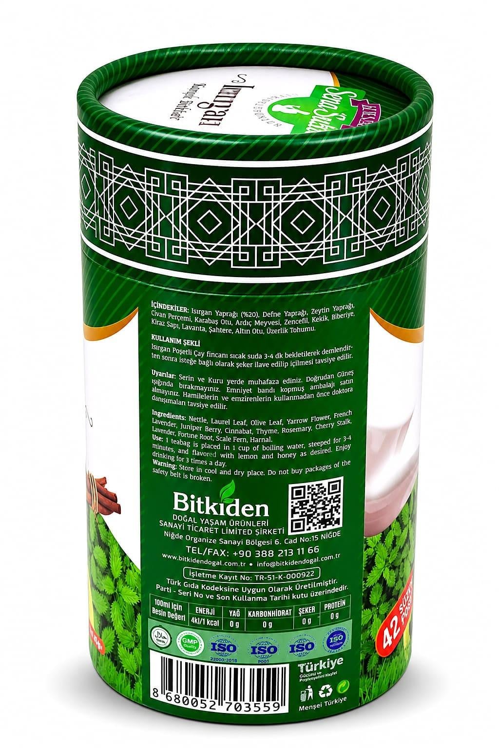 Isırgan Otu Çayı 42 Süzen Poşet 65 gr