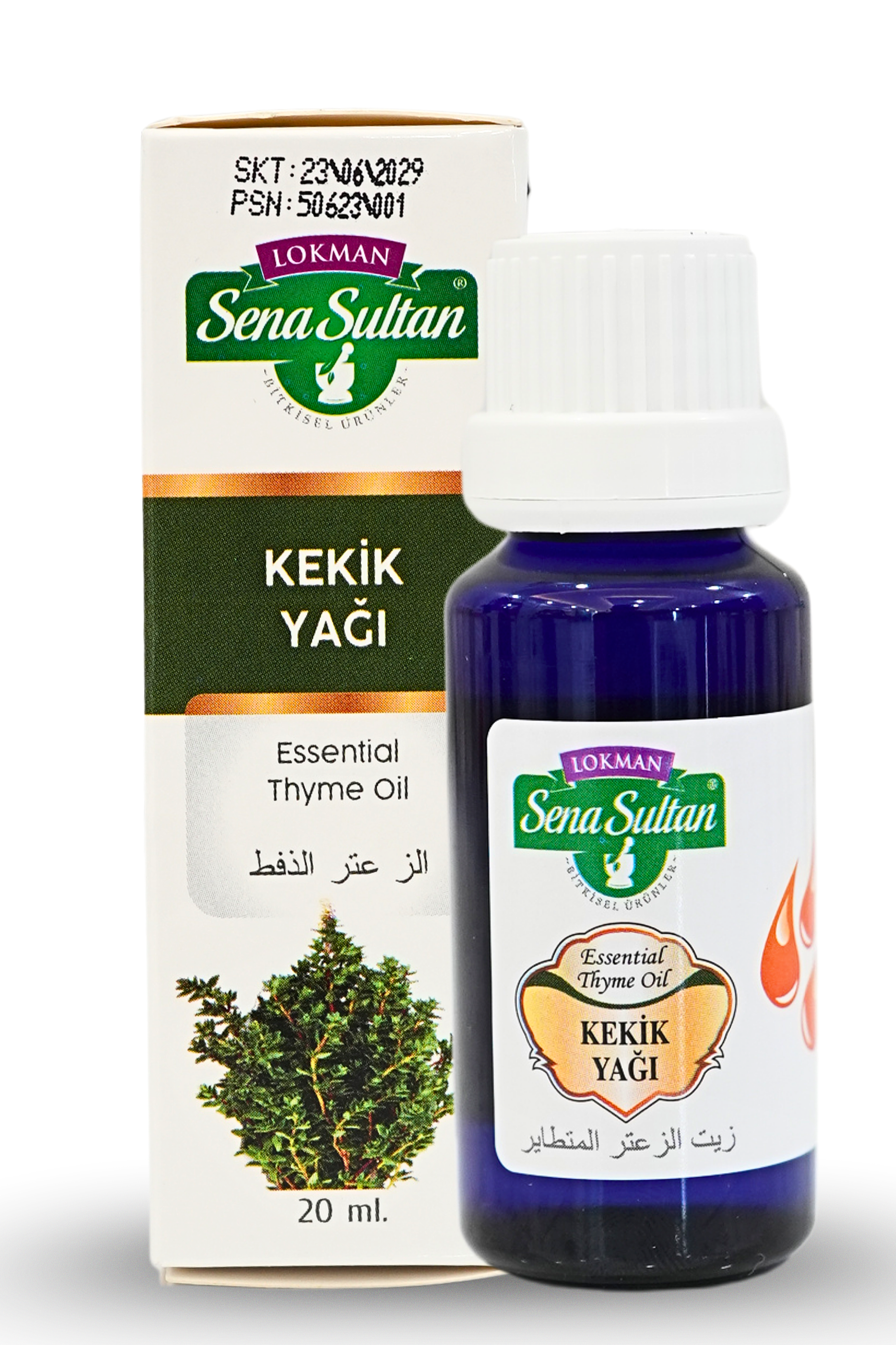 Kekik Yağı 20 ml Esansiyel Uçucu Aromatik Yağ