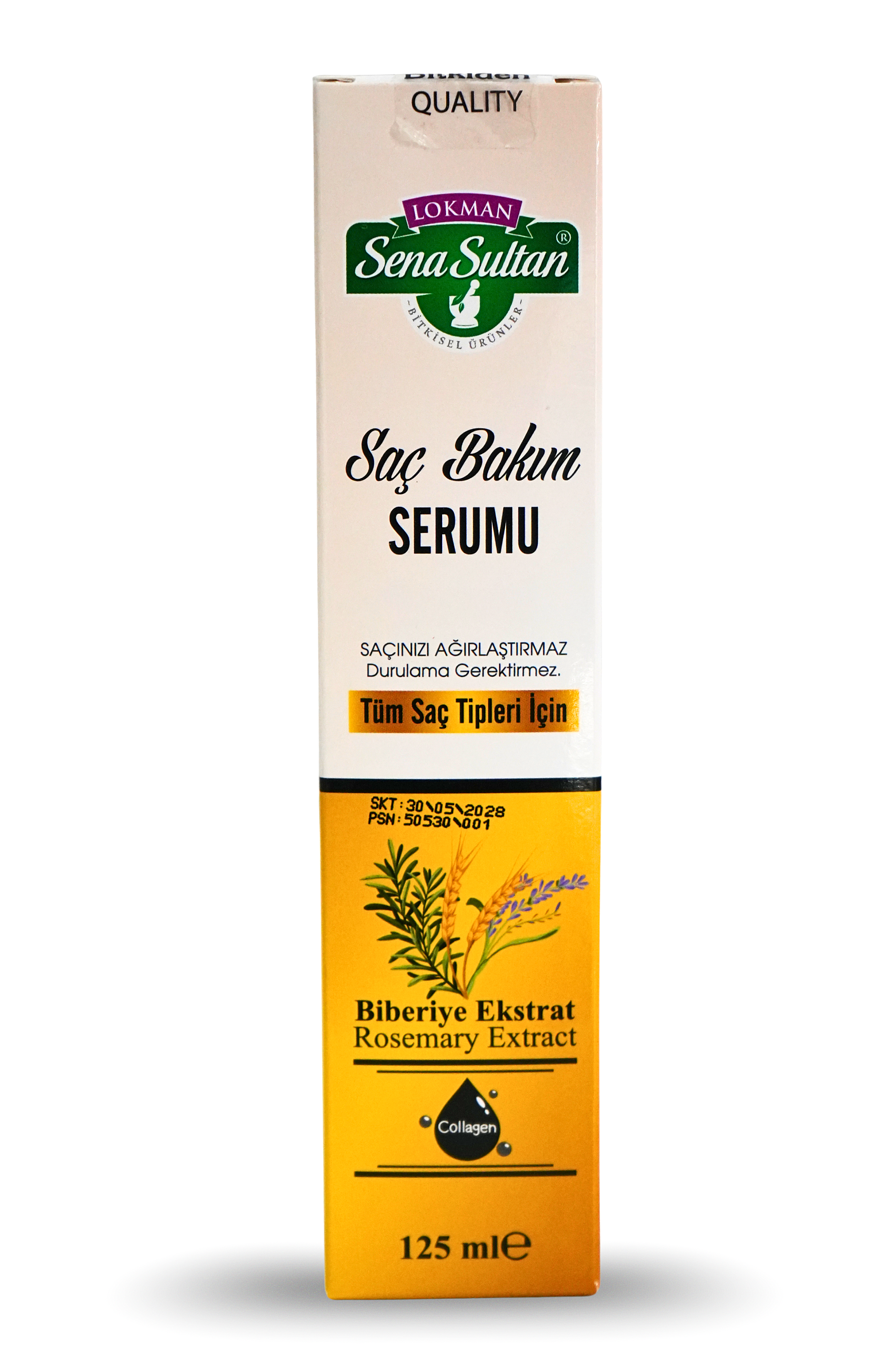 Kolajenli Biberiye Ekstreli Saç Bakım Serumu 125 ml