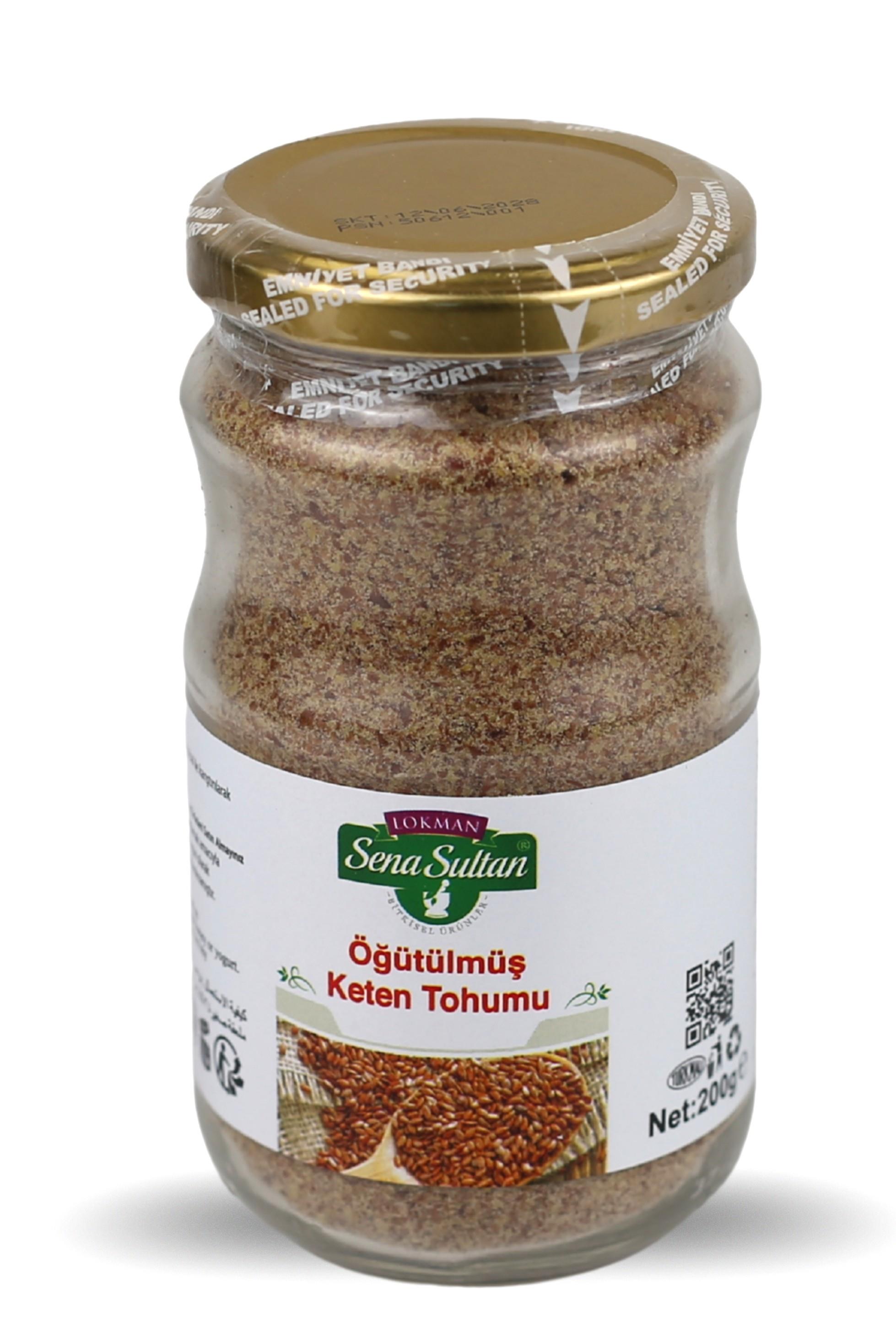 Öğütülmüş Keten Tohumu 200 Gr
