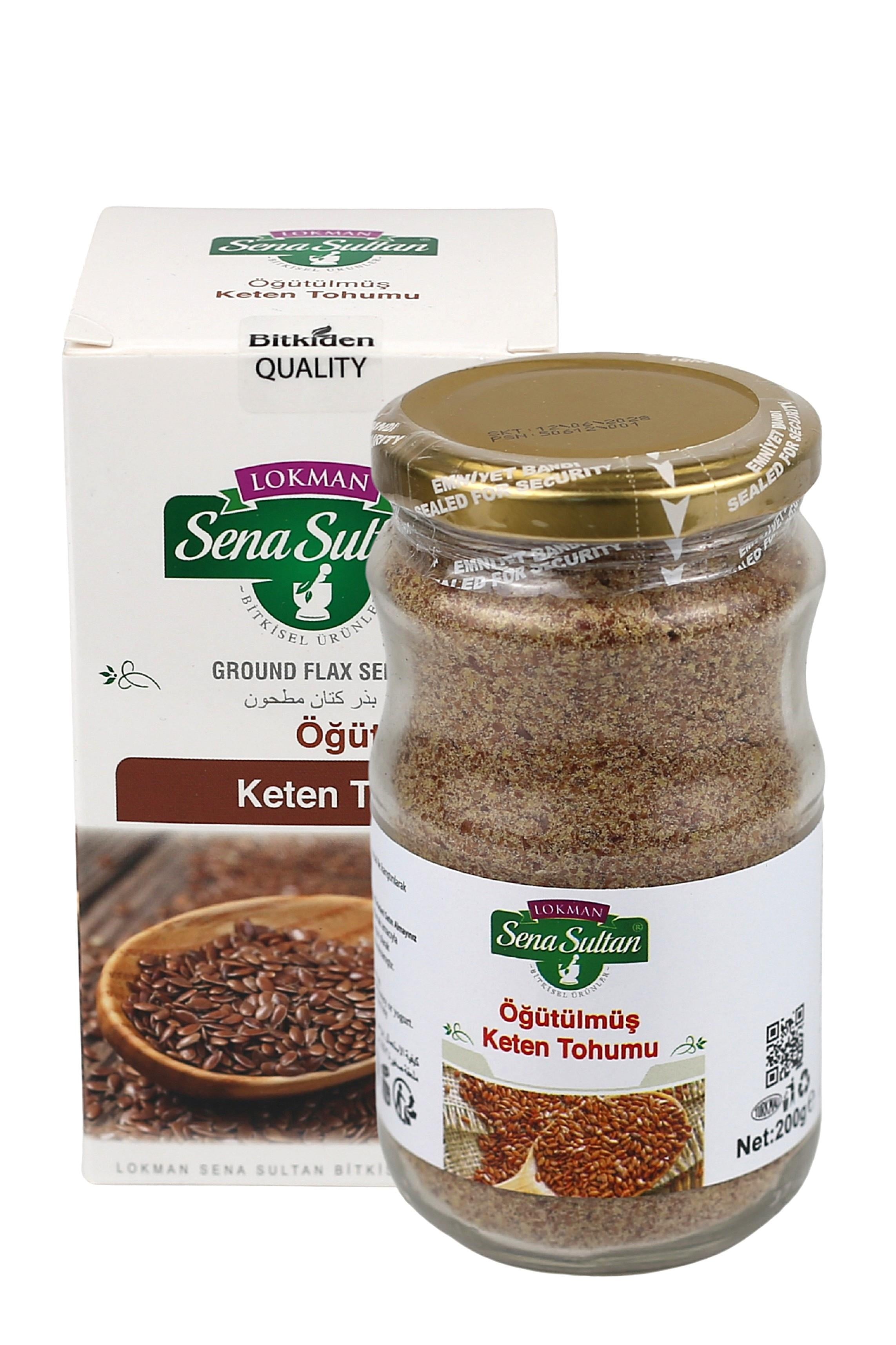 Öğütülmüş Keten Tohumu 200 Gr
