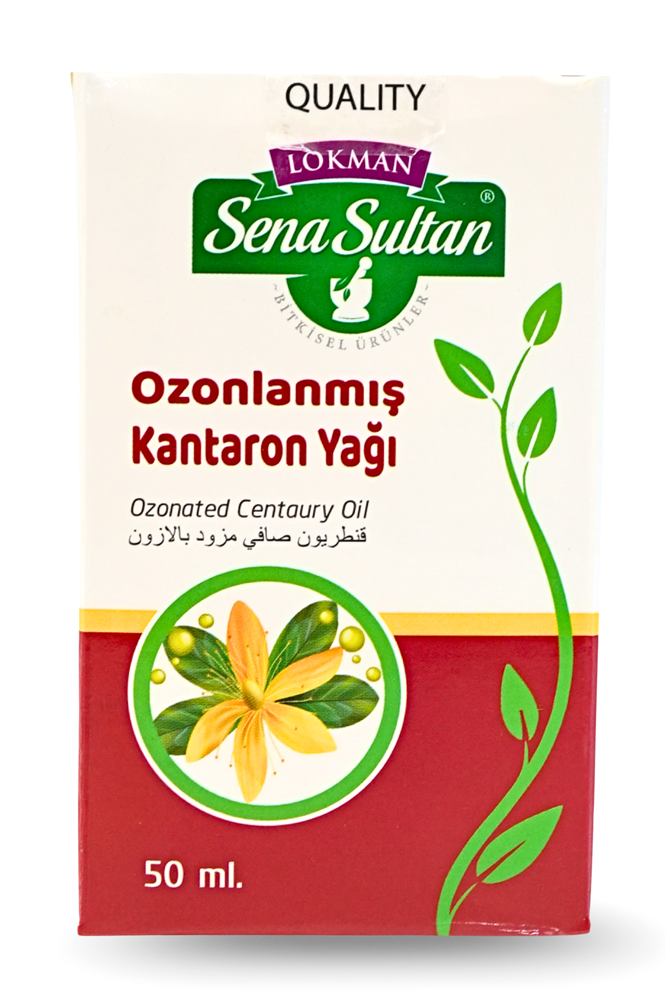 Ozonlanmış Saf Kantaron Yağı 50 CC