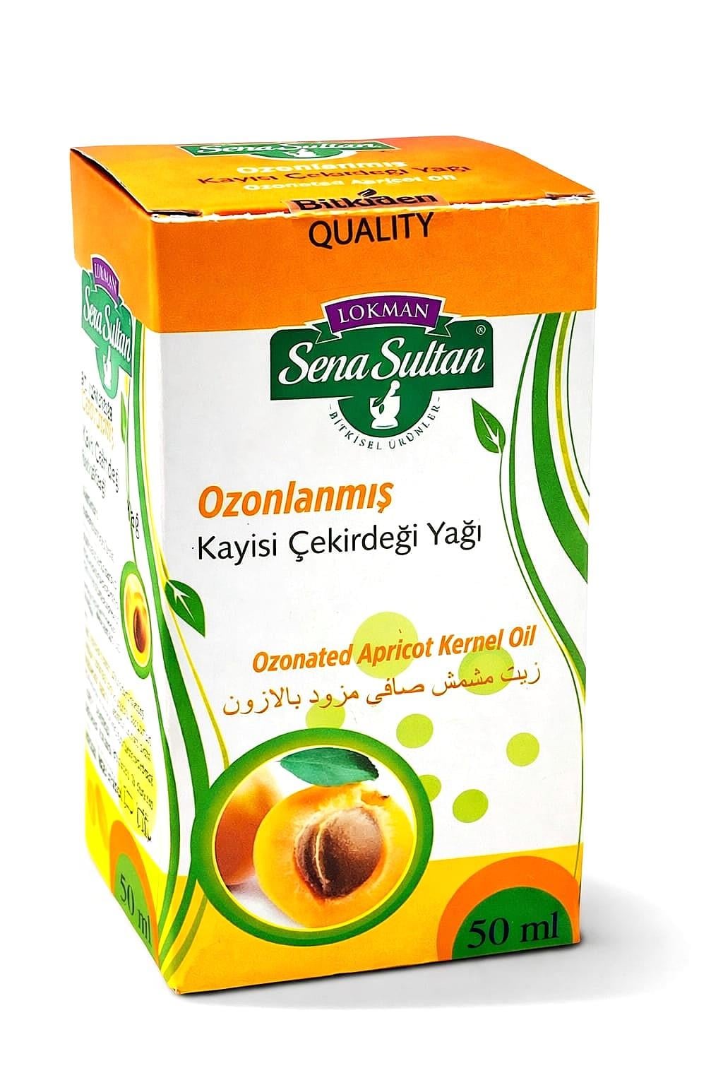 Ozonlanmış Saf Kayısı Yağı 50 CC