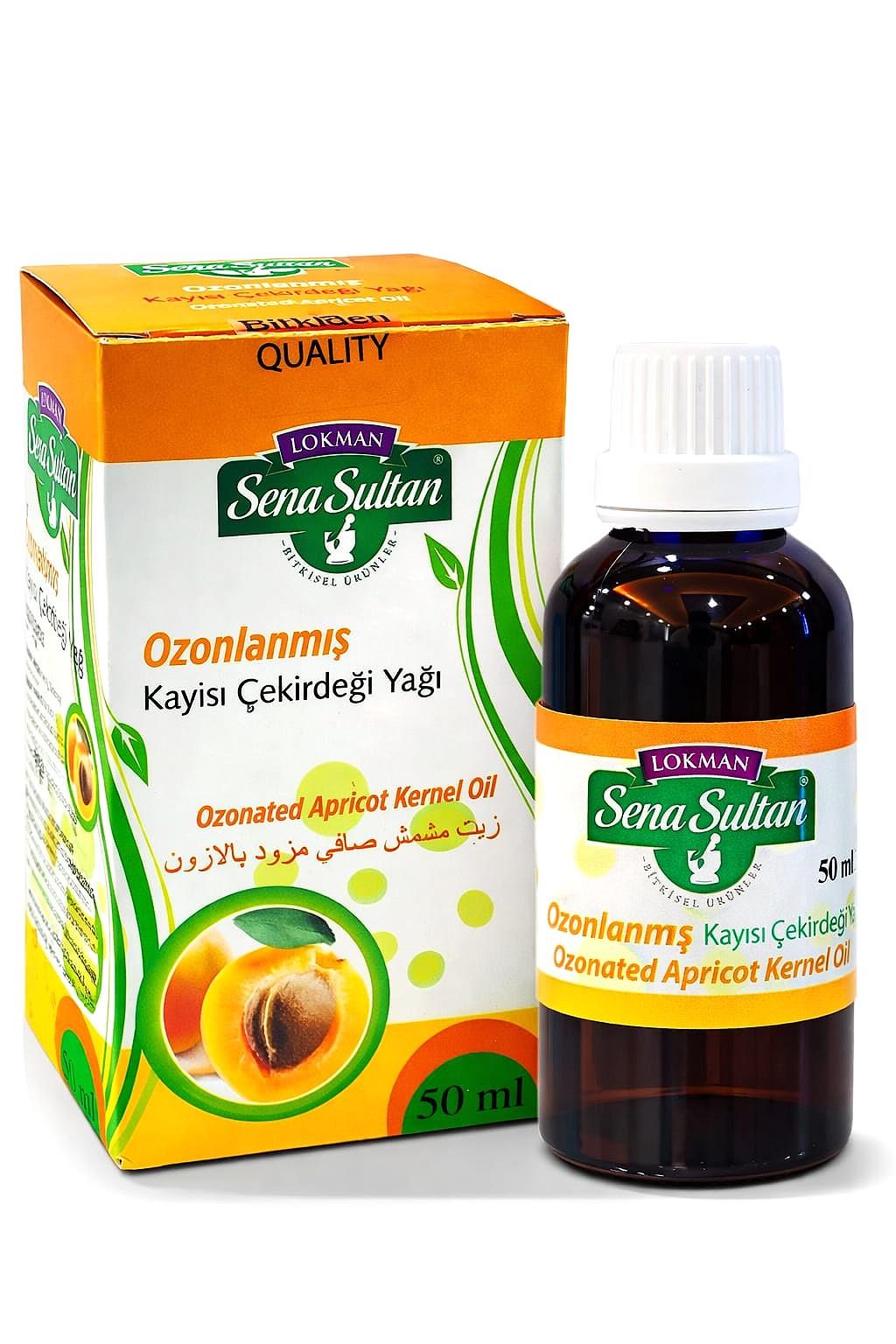Ozonlanmış Saf Kayısı Yağı 50 CC
