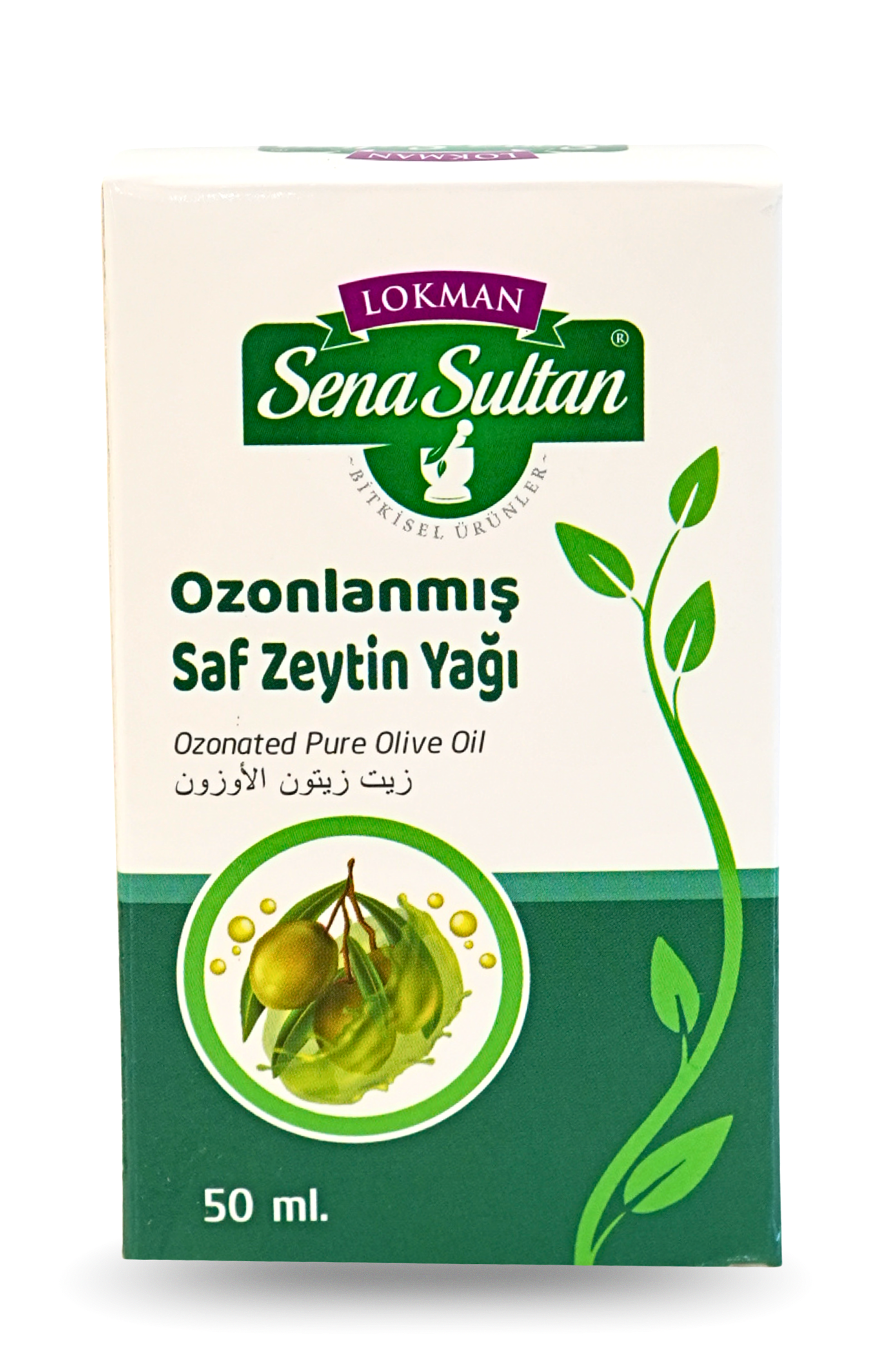 Ozonlanmış Saf Zeytin Yağı 50 CC
