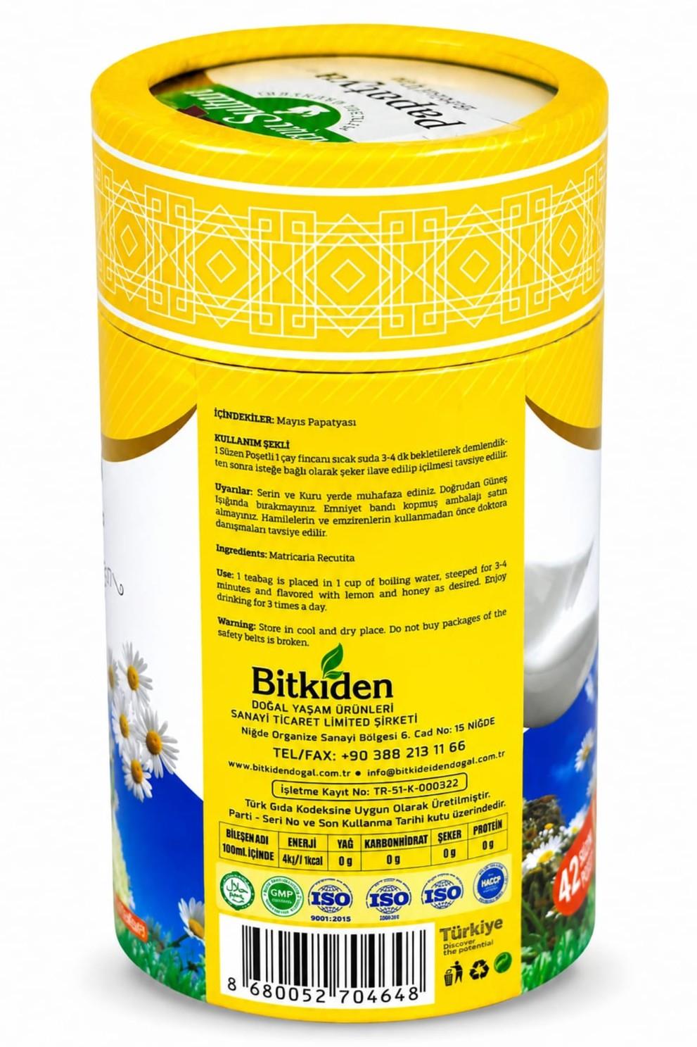 Papatya Çayı 42 Süzen Poşet 45 gr