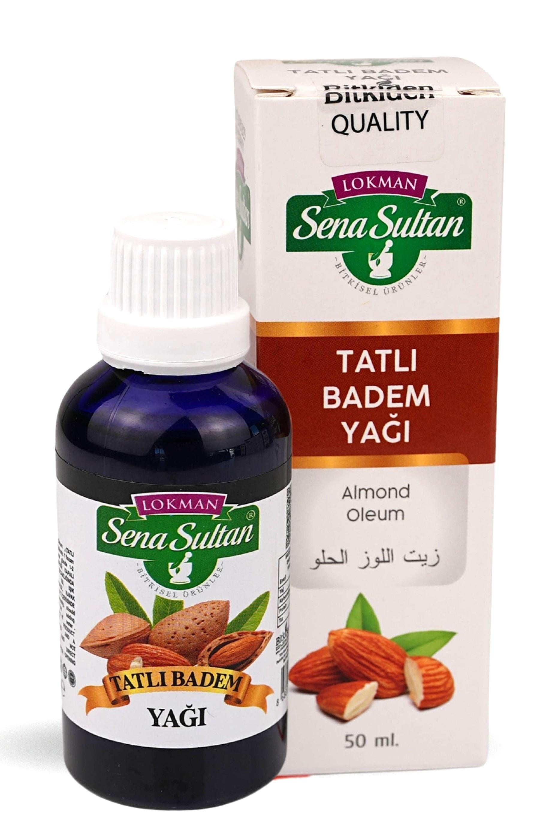 Tatlı Badem Yağı (Soğuk Pres) 50 ml