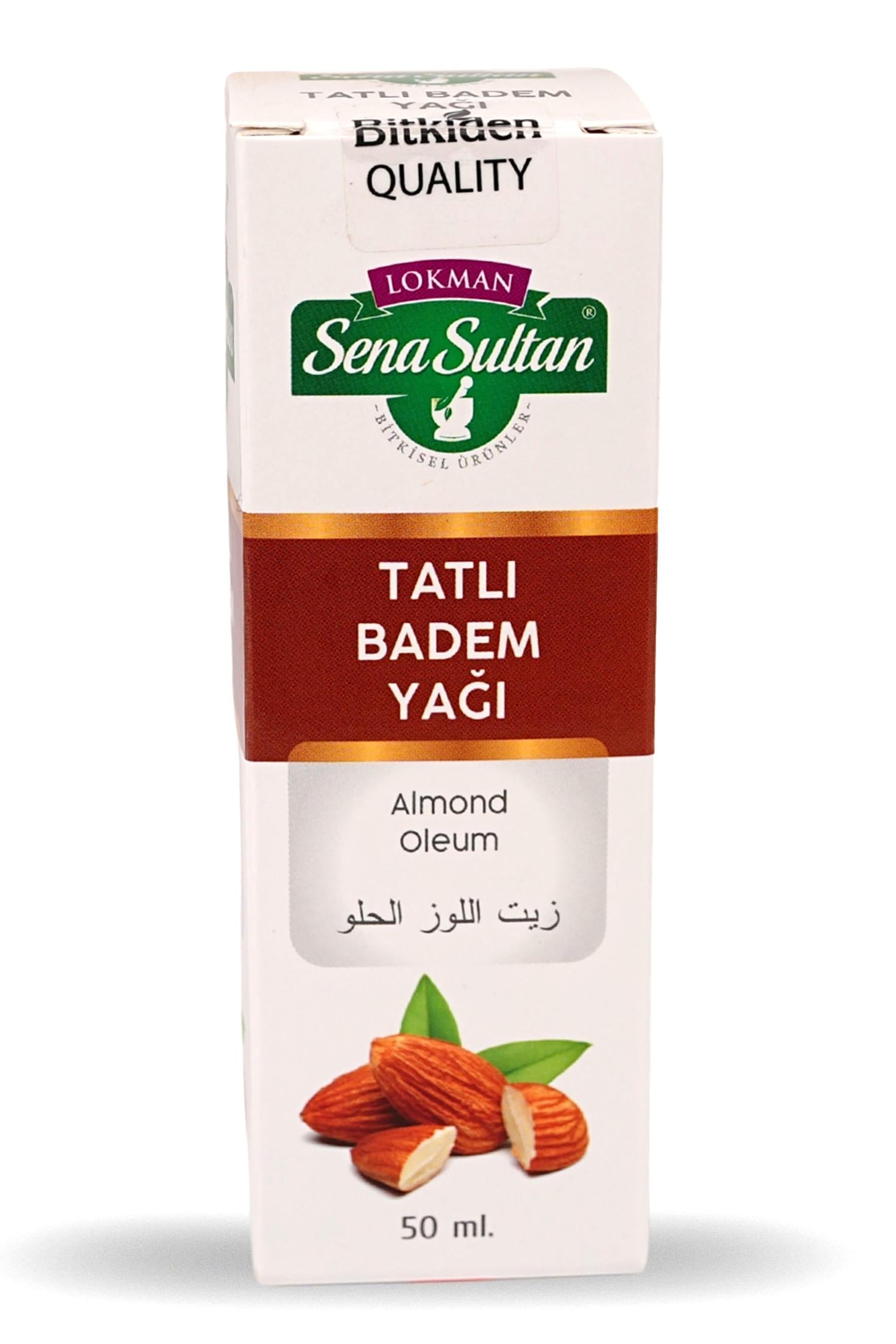 Tatlı Badem Yağı (Soğuk Pres) 50 ml
